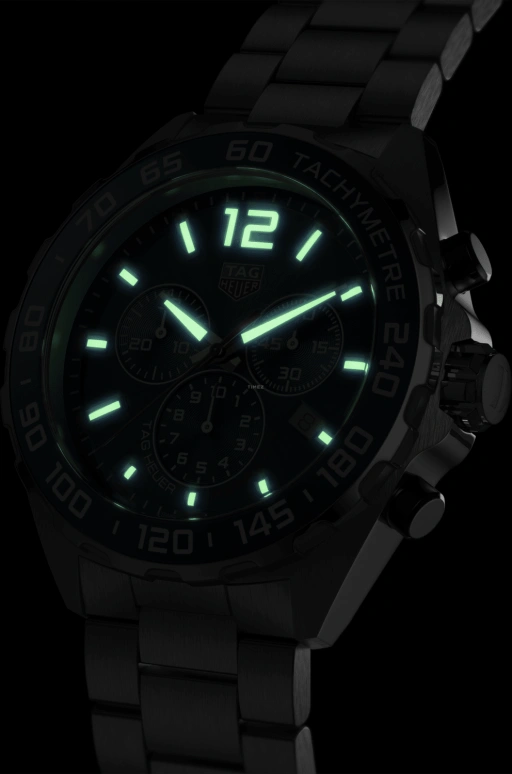 TAG Heuer,Formula 1 43mm,43mm,Stainless Steel,Blue,Quartz,Chronograph,Date,CAZ1014,CAZ1014.BA0842