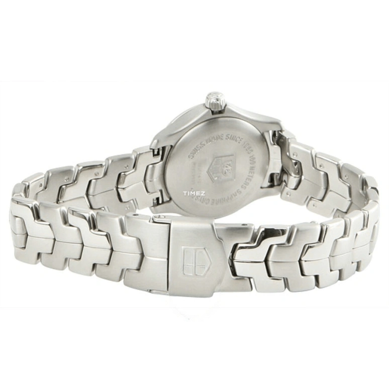 TAG Heuer,Link 24mm,24mm,Stainless Steel,White,Quartz,Day,Sapphire,Crystal Glass,WJF1410,WJF1410.BA0585