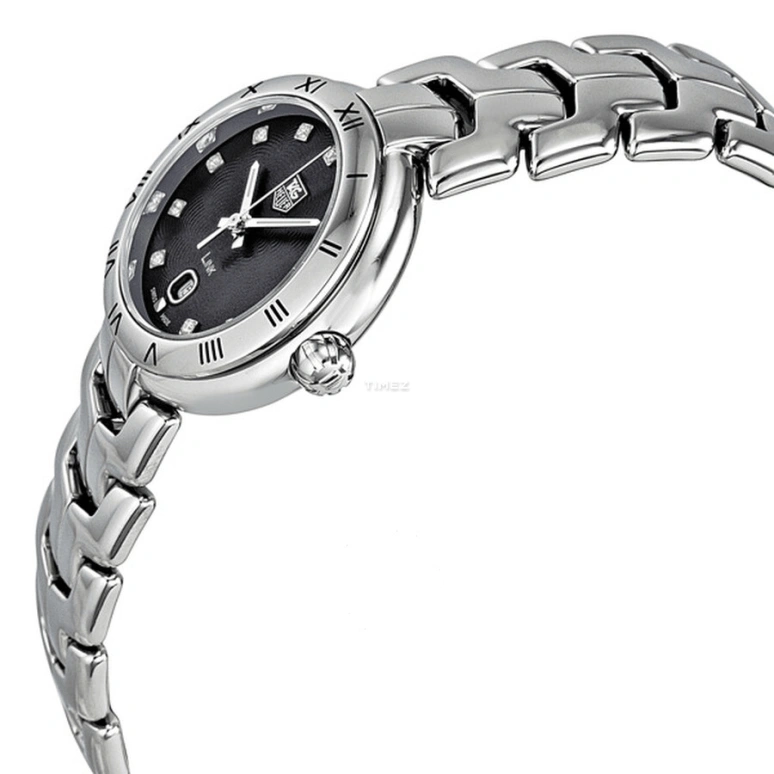 TAG Heuer,Link 29mm,29mm,Stainless Steel,Black,Quartz,Day,Sapphire,Crystal Glass,WAT1410,WAT1410.BA0954