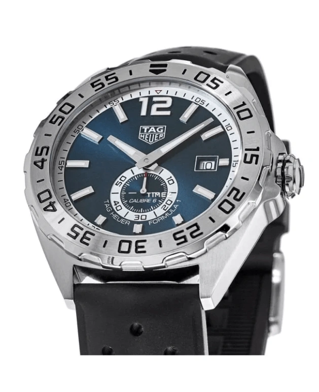 TAG Heuer,Formula 1 43mm,43mm,Stainless Steel,Blue,Automatic,Day,42hours,WAZ2014,WAZ2014.FT8024