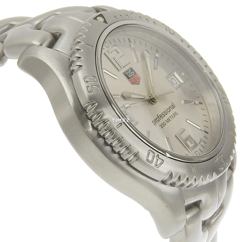 TAG Heuer,Link 43mm,43mm,Stainless Steel,Silver,Quartz,Day,Sapphire,WT1112,WT1112.BA0550