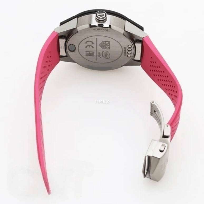 TAG Heuer,Connected Watch 45mm,45mm,Titanium,Multi-Color,Processor,Countdown,Chronograph,Month,Date,Sapphire,Round,SBF8A8026,SBF8A8026.11EB0140