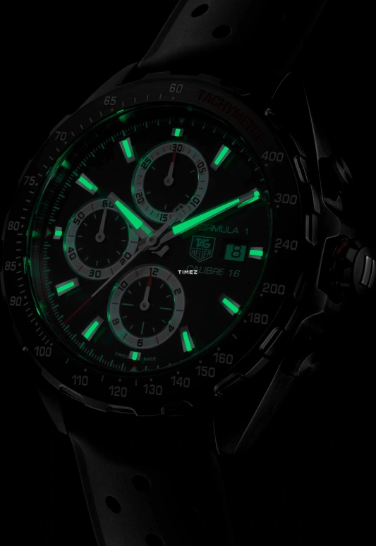 TAG Heuer,Formula 1 44mm,44mm,Stainless Steel,Black,Automatic,Chronograph,Day,CAZ2011,CAZ2011.FT8024