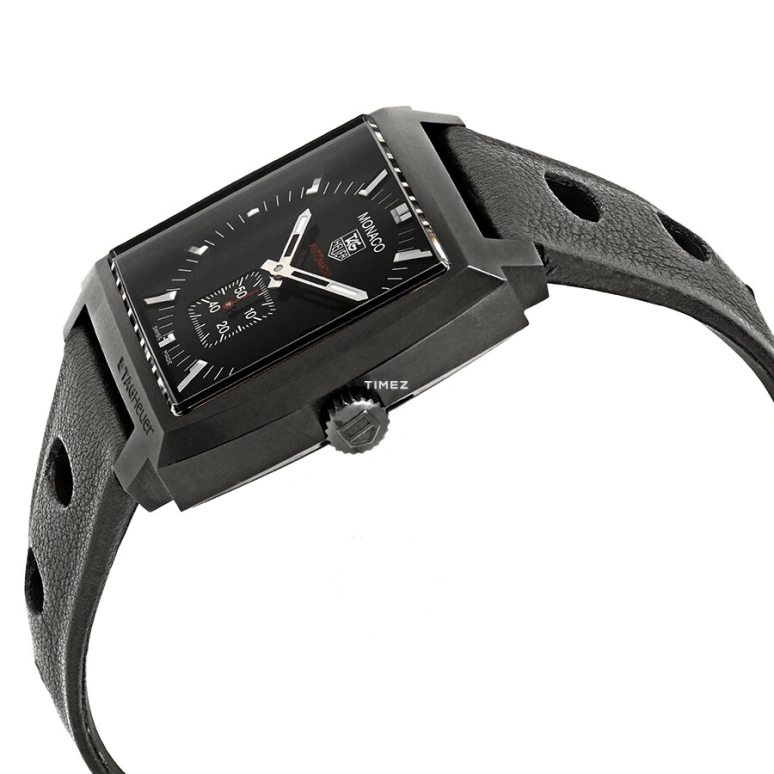 TAG Heuer,Monaco 44mm,44mm,Stainless Steel,Black,Automatic,Day,42hours,WW2119,WW2119.FC6375