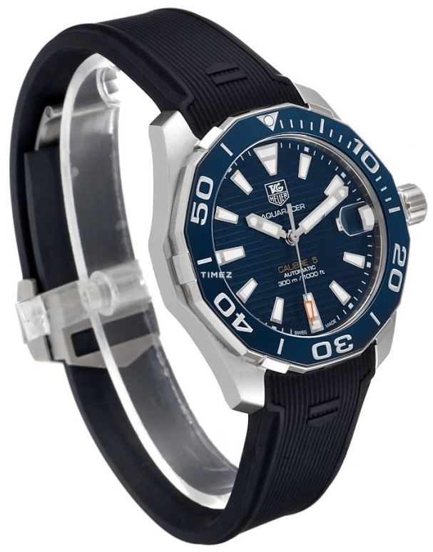TAG Heuer,Aquaracer 41mm,41mm,Stainless Steel,Blue,Automatic,Day,42hours,WAY211C,WAY211C.FT6152