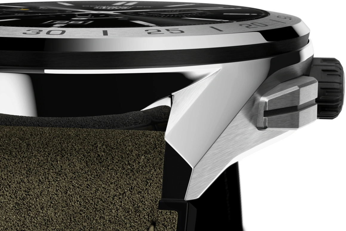TAG Heuer,Connected Watch 45mm,45mm,Ceramic,Stainless Steel,Multi-Color,Processor,Chronograph,Day,SBG8A12,SBG8A12.BT6239