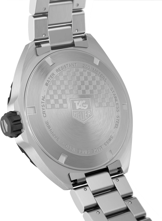 TAG Heuer,Formula 1 41mm,41mm,Stainless Steel,Black,Quartz,Big Date,Sapphire,WAZ1110,WAZ1110.BA0875