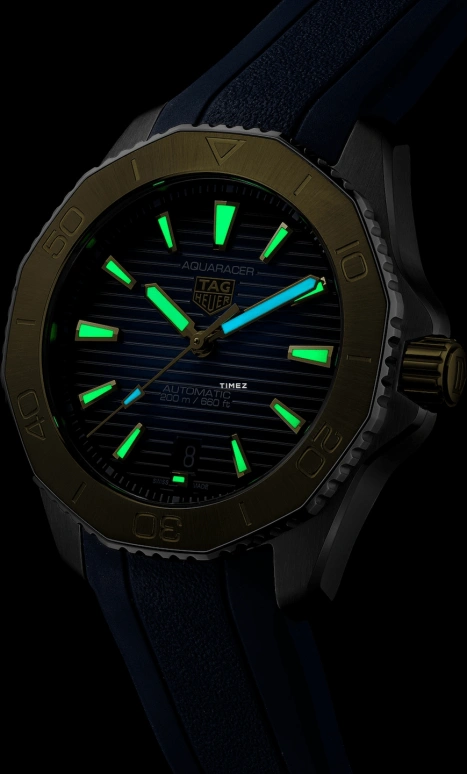TAG Heuer,Aquaracer 40mm,40mm,Stainless Steel,Blue,Automatic,Day,42hours,WBP2150,WBP2150.FT6210