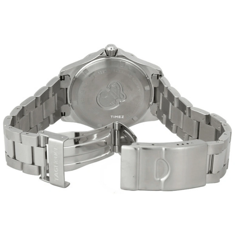 TAG Heuer,Aquaracer 38mm,38mm,Stainless Steel,Black,Quartz,Day,Sapphire,WAF111D,WAF111D.BA0810