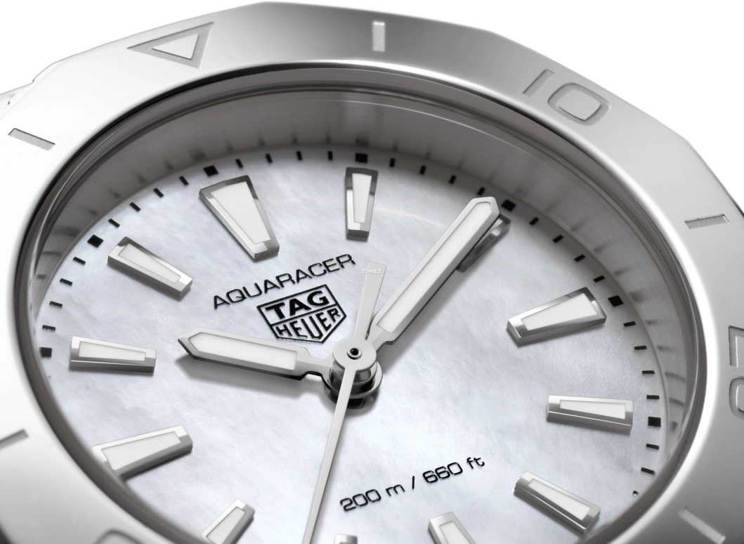 TAG Heuer,Aquaracer 30mm,30mm,Stainless Steel,White,Quartz,Sapphire,Crystal Glass,Round,WBP1418,WBP1418.BA0622