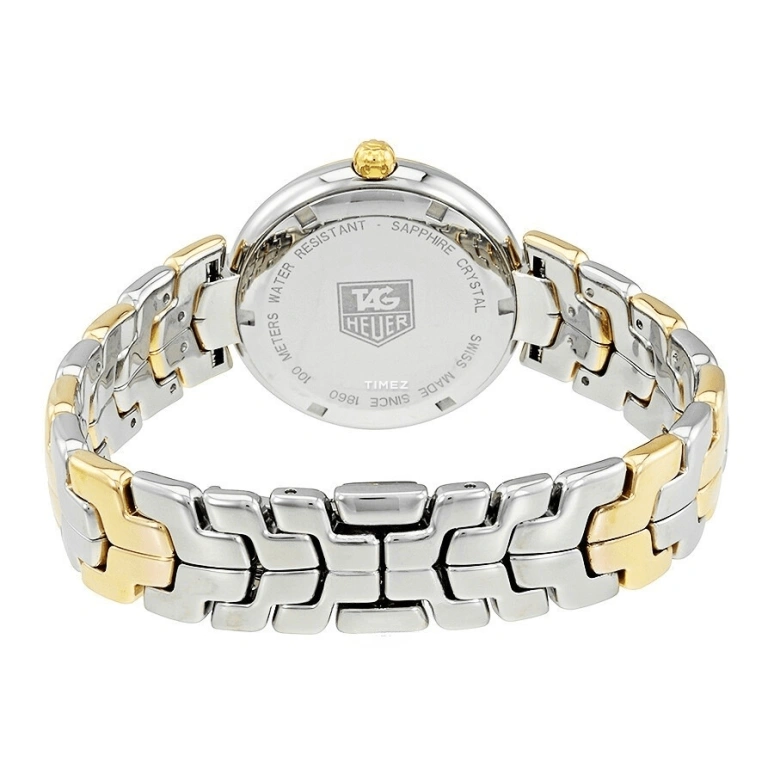 TAG Heuer,Link 34mm,34mm,Stainless Steel,Yellow Gold,White,Quartz,Day,Sapphire,WAT1353,WAT1353.BB0962