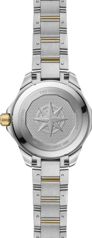 TAG Heuer,Aquaracer 34mm,34mm,Stainless Steel,Blue,Quartz,Day,Solar Charging,WBP1323,WBP1323.BB0004