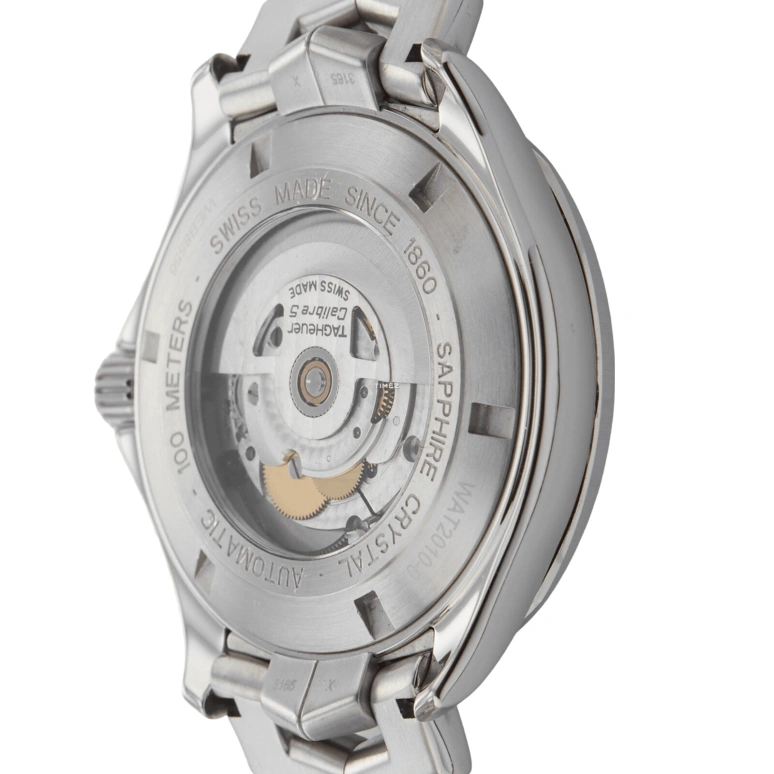 TAG Heuer,Link 42mm,42mm,Stainless Steel,Black,Automatic,Date,Day,WAT2010,WAT2010.BA0951