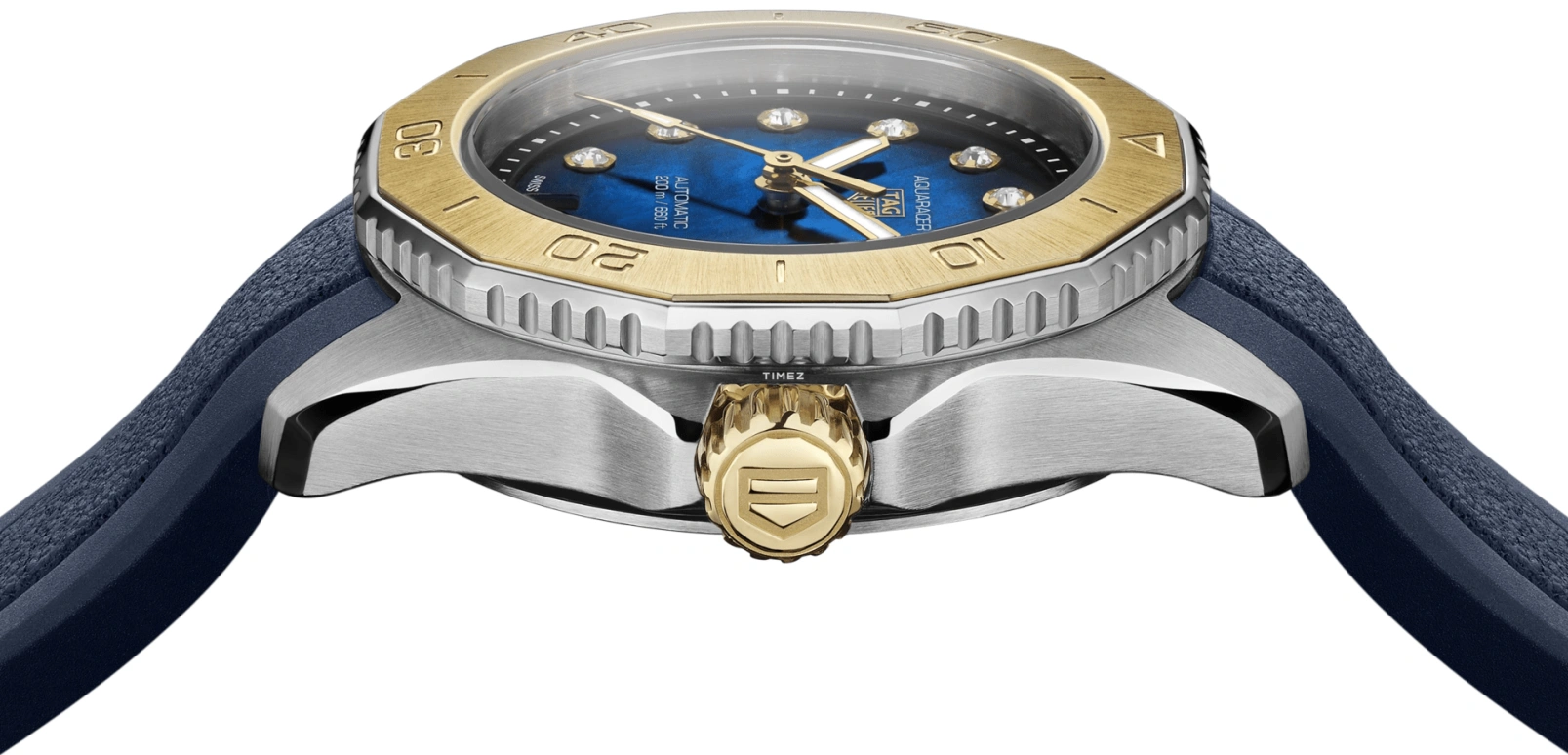 TAG Heuer,Aquaracer 30mm,30mm,Stainless Steel,Blue,Automatic,Day,40hours,WBP2450,WBP2450.FT6215
