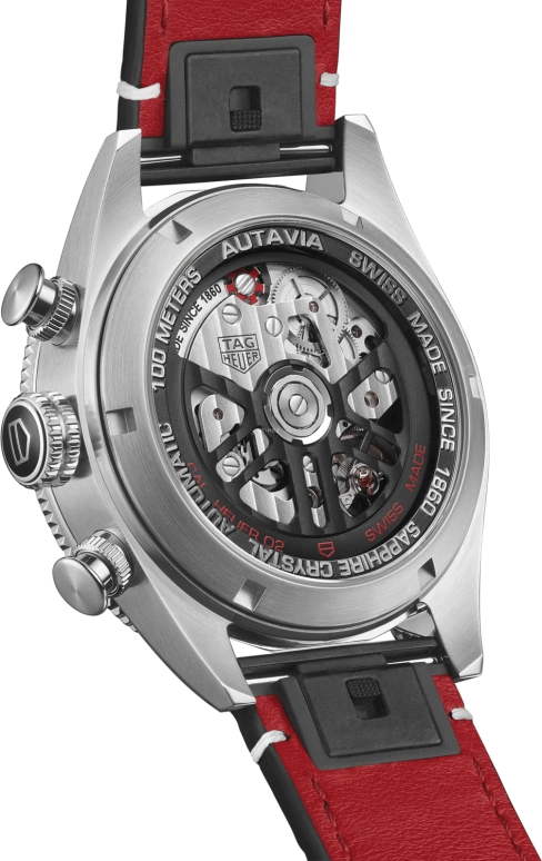 TAG Heuer,Autavia 42mm,42mm,Ceramic,Stainless Steel,Silver,Automatic,Chronograph,Date,Column Wheel,CBE511B,CBE511B.FC8279