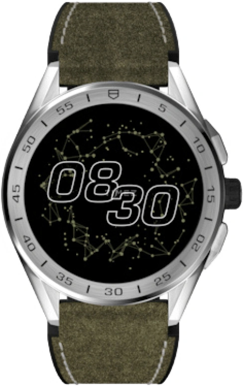 TAG Heuer,Connected Watch 45mm,45mm,Ceramic,Stainless Steel,Multi-Color,Processor,Chronograph,Day,SBG8A12,SBG8A12.BT6239