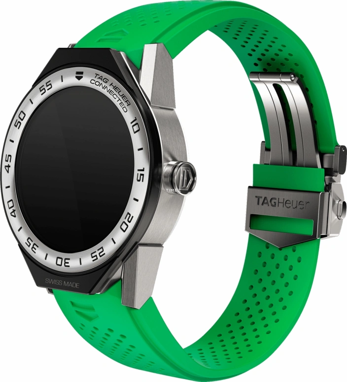 TAG Heuer,Carrera 45mm,45mm,Titanium,Stainless Steel,Black,Processor,Chronograph,Day,Connected,Smartwatch,25hours,In-house Caliber,SBF8A8014,SBF8A8014.11FT6083
