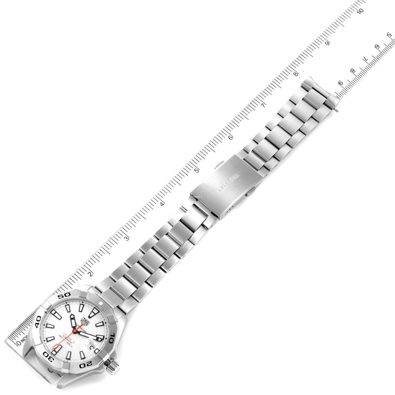 TAG Heuer,Aquaracer 41mm,41mm,Stainless Steel,White,Automatic,Day,42hours,WBD2111,WBD2111.BA0928