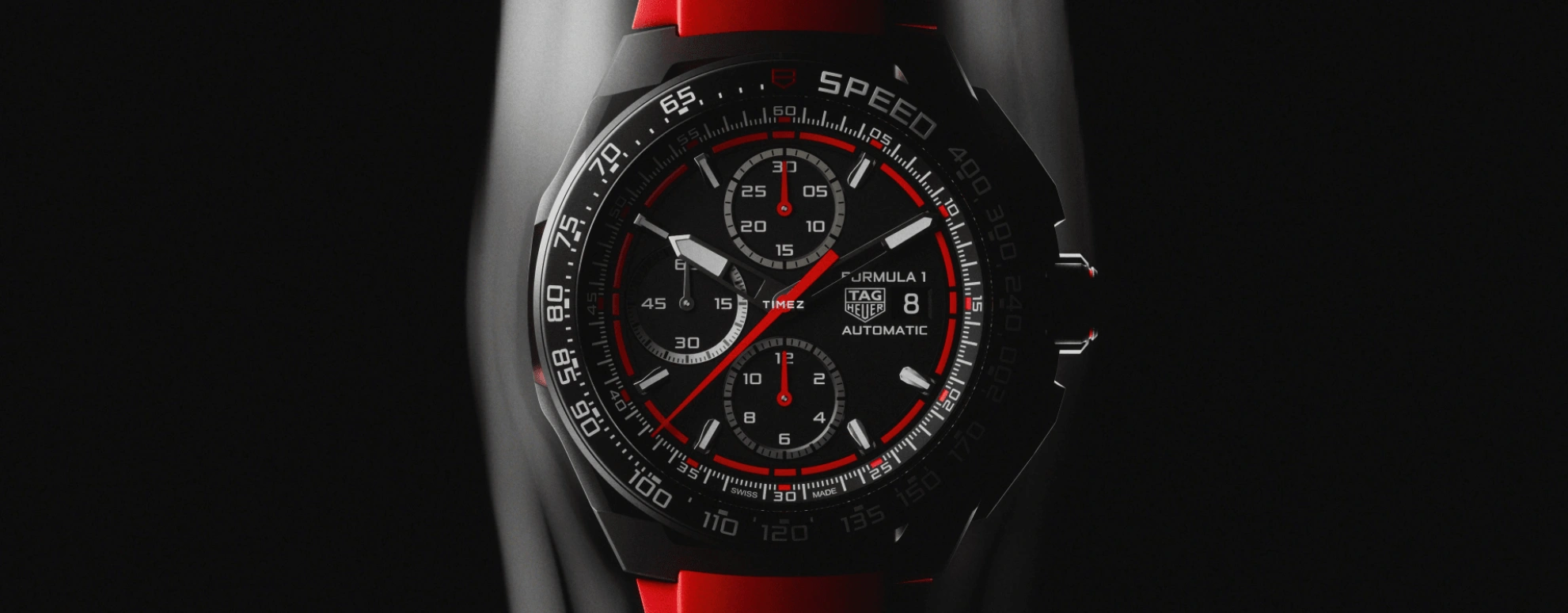 TAG Heuer,Formula 1 44mm,44mm,Titanium,Black,Automatic,Chronograph,Day,CBZ2085,CBZ2085.FT8093
