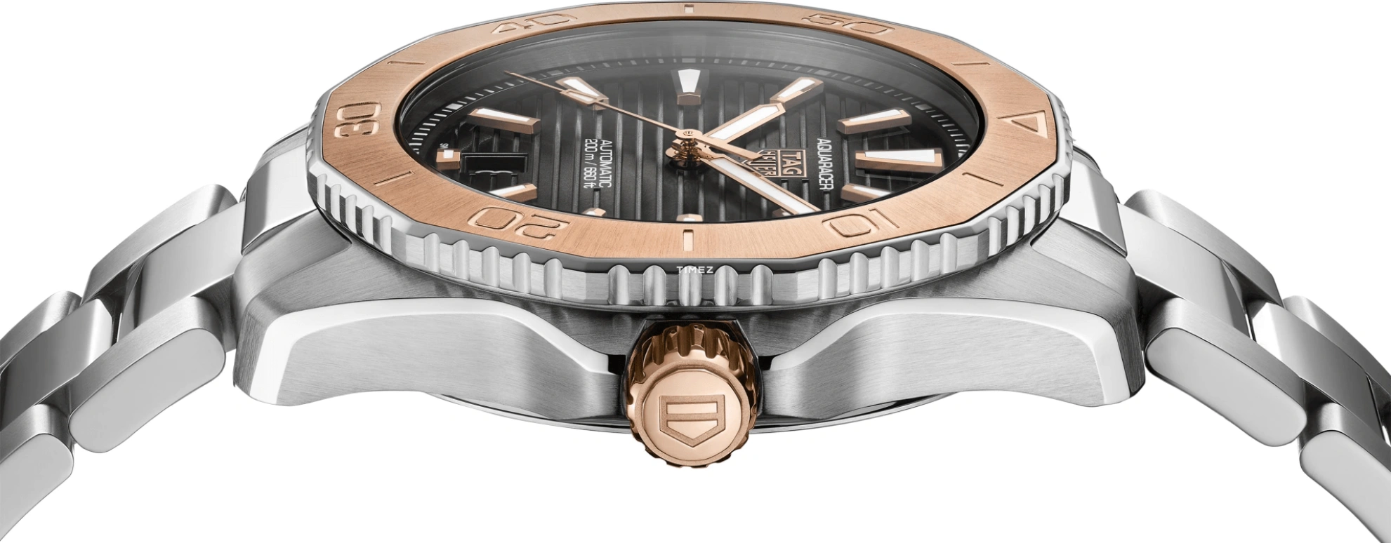 TAG Heuer,Aquaracer 40mm,40mm,Stainless Steel,Black,Automatic,Day,42hours,WBP2151,WBP2151.BA0627