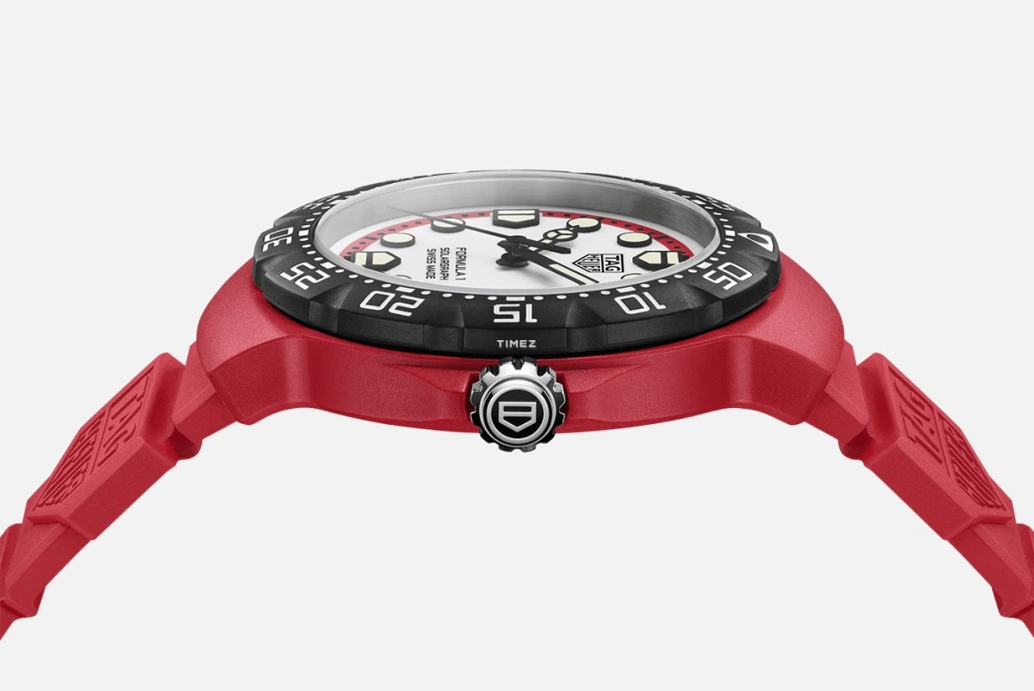 TAG Heuer,Formula 1 38mm,38mm,Plastic,White,Quartz,Day,Solar Charging,WBY1161,WBY1161.FT8086