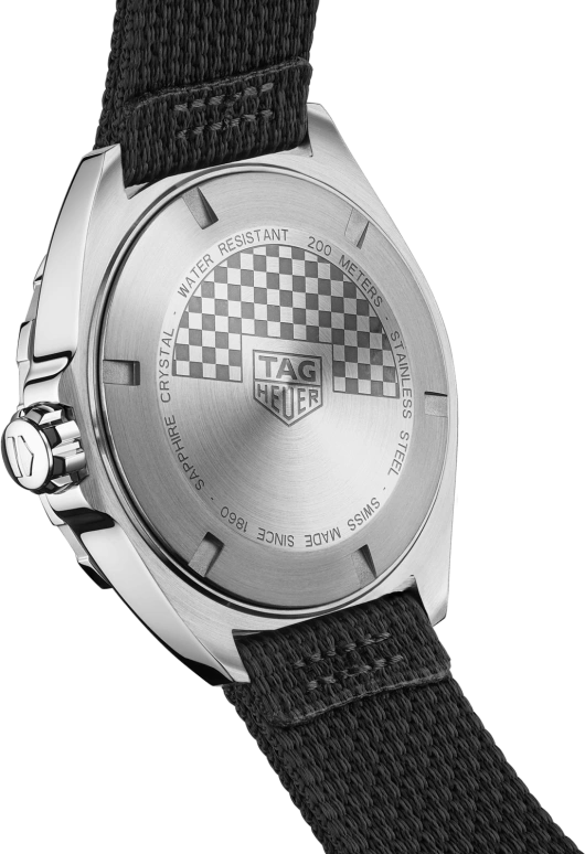 TAG Heuer,Formula 1 43mm,43mm,Stainless Steel,Orange,Sapphire,Closed,WAZ101A,WAZ101A.FC8305