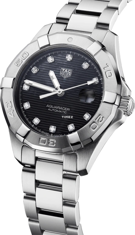 TAG Heuer,Aquaracer 32mm,32mm,Stainless Steel,Black,Automatic,Day,40hours,WBD2312,WBD2312.BA0740