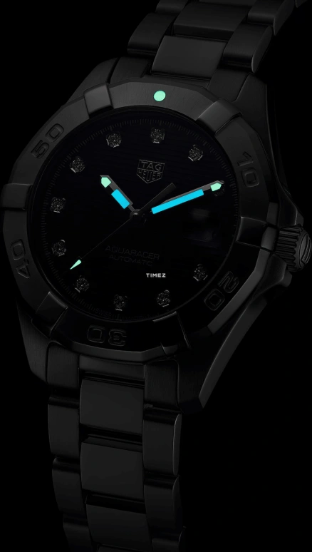 TAG Heuer,Aquaracer 32mm,32mm,Stainless Steel,Black,Automatic,Day,40hours,WBD2312,WBD2312.BA0740