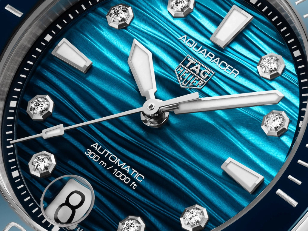 TAG Heuer,Aquaracer 36mm,36mm,Stainless Steel,Ceramic,Blue,Automatic,Day,42hours,WBP231N,WBP231N.FT6234