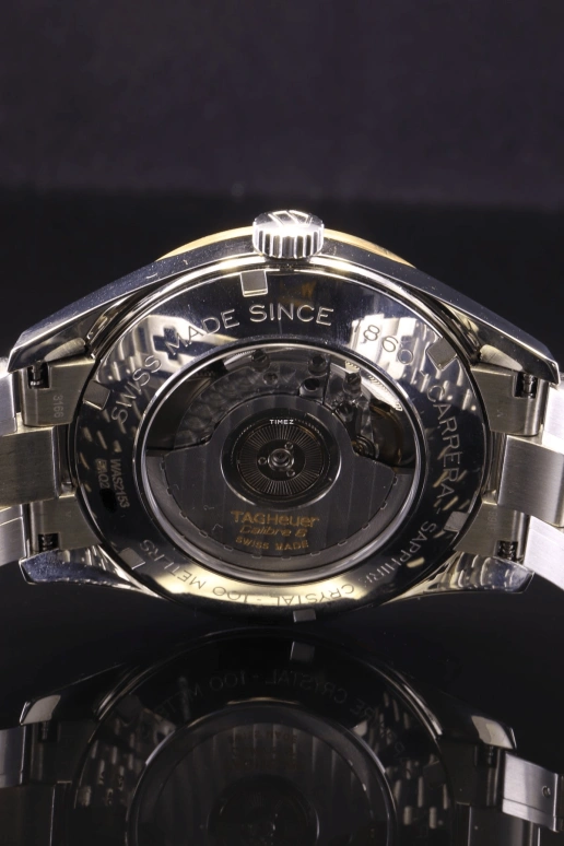 TAG Heuer,Carrera 39mm,39mm,Stainless Steel,Silver White,Automatic,Day,42hours,WAS2153,WAS2153.BA0732