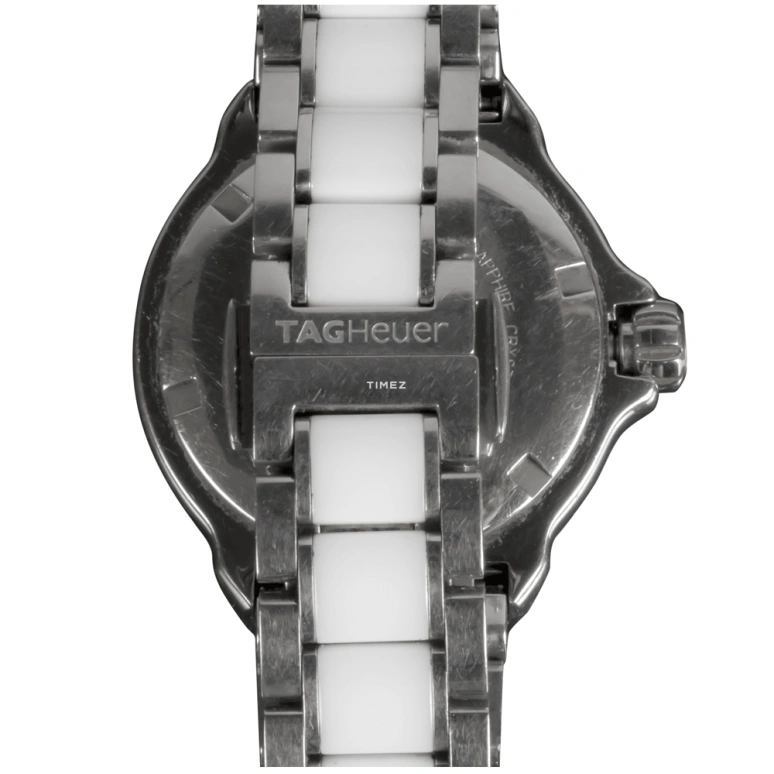 TAG Heuer,Formula 1 37mm,37mm,Stainless Steel,Ceramic,White,Quartz,Day,Sapphire,WAH1211,WAH1211.BA0852