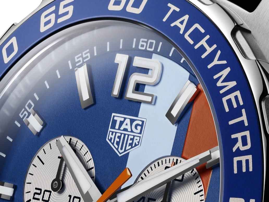 TAG Heuer,Formula 1 43mm,43mm,Stainless Steel,Blue,Quartz,Chronograph,Date,CAZ101N,CAZ101N.FC8243