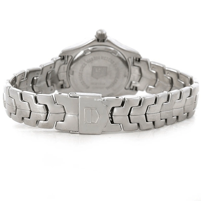 TAG Heuer,Link 27mm,27mm,Stainless Steel,Black,Quartz,Day,Sapphire,WJF131A,WJF131A.BA0572