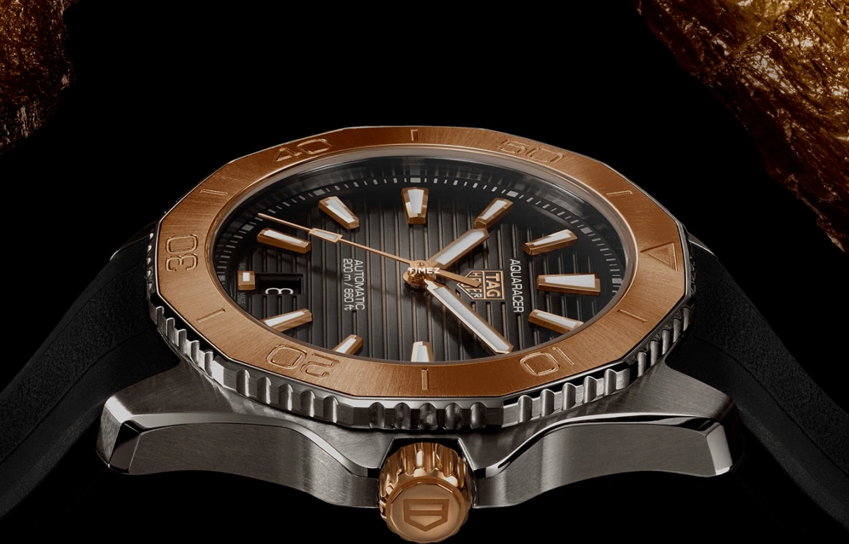 TAG Heuer,Aquaracer 40mm,40mm,Stainless Steel,Black,Automatic,Day,Sapphire,Crystal Glass,WBP2151,WBP2151.FT6199