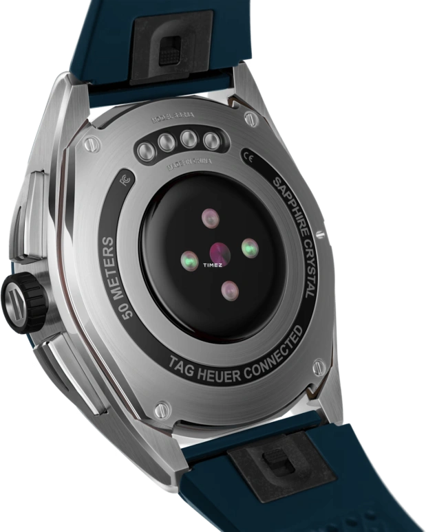 TAG Heuer,Connected Watch 45mm,45mm,Stainless Steel,Multi-Color,Processor,Chronograph,Month,Date,Day,Sapphire,Round,SBR8A11,SBR8A11.BT6260