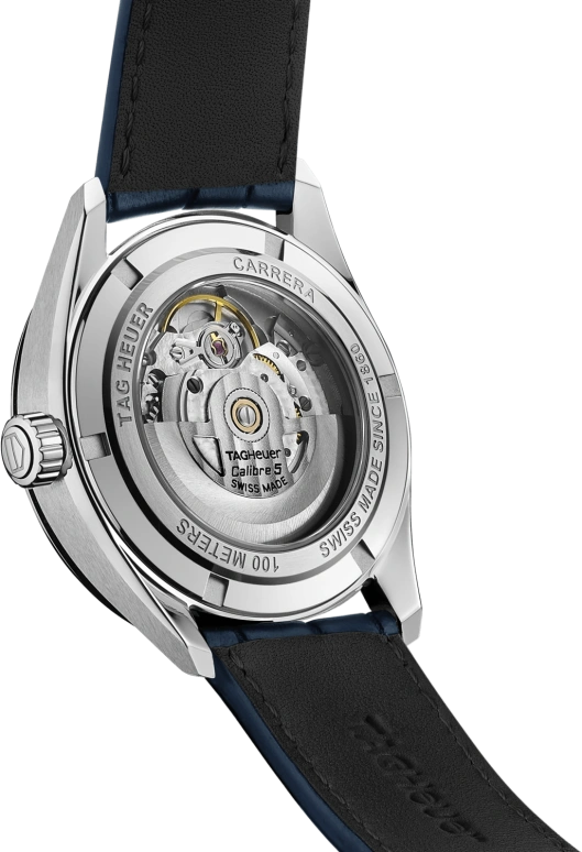 TAG Heuer,Carrera 39mm,39mm,Stainless Steel,Blue,Automatic,Chronograph,Date,WBN2112,WBN2112.FC6504