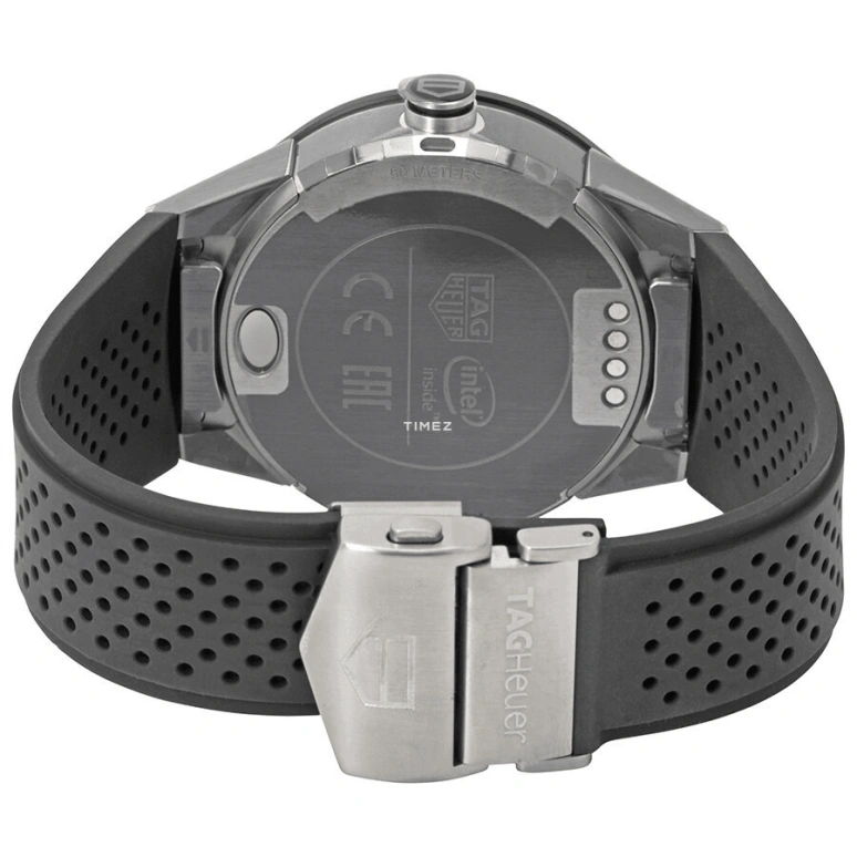 TAG Heuer,Connected Watch 45mm,45mm,Titanium,Black,Processor,Chronograph,Month,Date,Day,Sapphire,Round,SBF8A8001,SBF8A8001.11EB0128