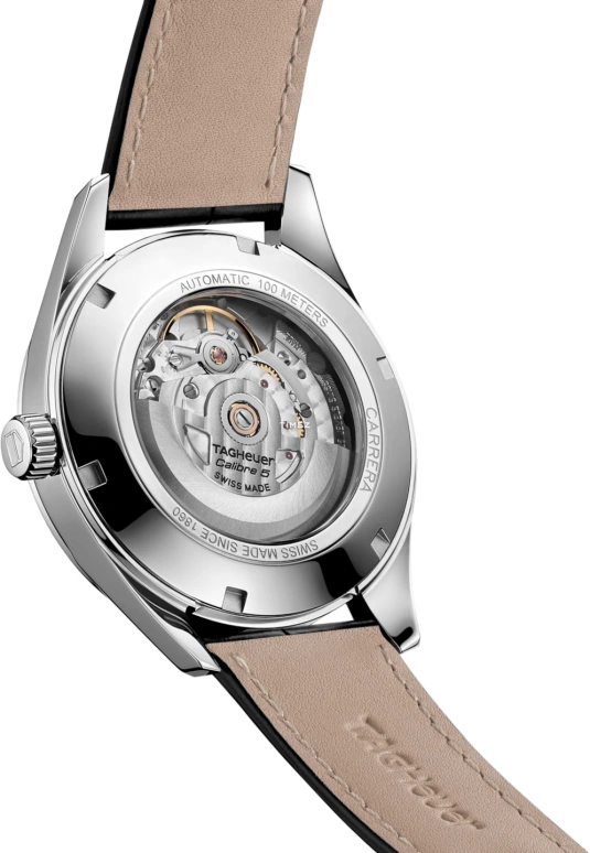 TAG Heuer,Carrera 39mm,39mm,Stainless Steel,Black,Automatic,Day,42hours,WAR211A,WAR211A.FC6180