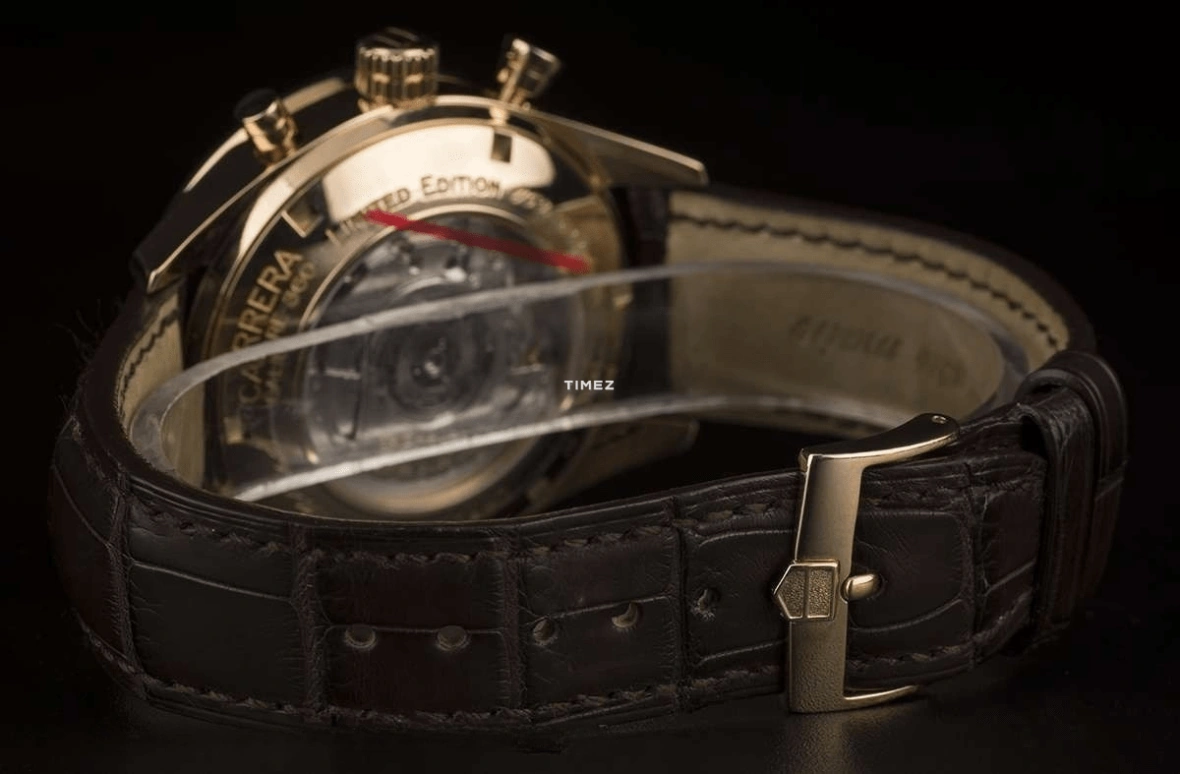 TAG Heuer,Carrera 41mm,41mm,Rose Gold,Black,Automatic,Chronograph,Day,CV5041,CV5041.FC8164