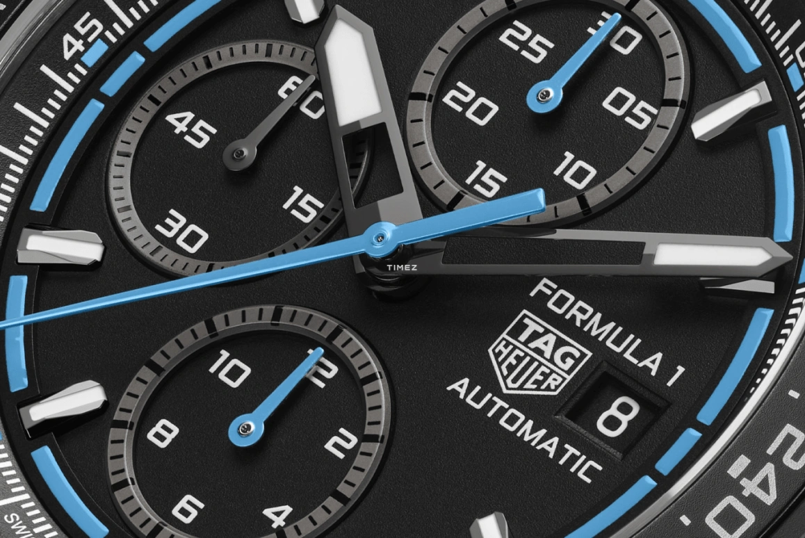 TAG Heuer,Formula 1 44mm,44mm,Titanium,Black,Automatic,Chronograph,Day,CBZ2084,CBZ2084.FT8097