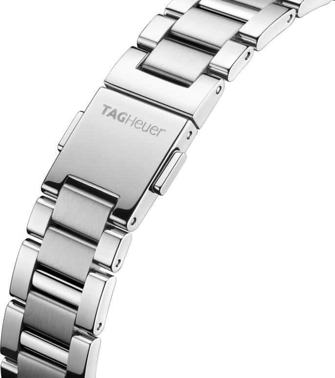 TAG Heuer,Carrera 32mm,32mm,Stainless Steel,White,Quartz,Day,Sapphire,WAR1315,WAR1315.BA0778