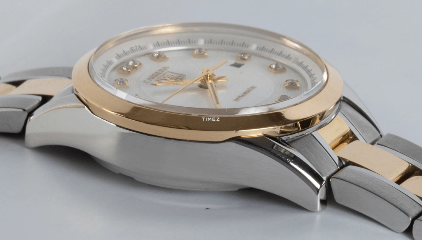 TAG Heuer,Carrera 27mm,27mm,Stainless Steel,White,Automatic,Day,In-house Caliber,WV2450,WV2450.BD0797