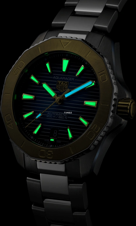 TAG Heuer,Aquaracer 40mm,40mm,Stainless Steel,Blue,Automatic,Day,42hours,WBP2150,WBP2150.BA0627