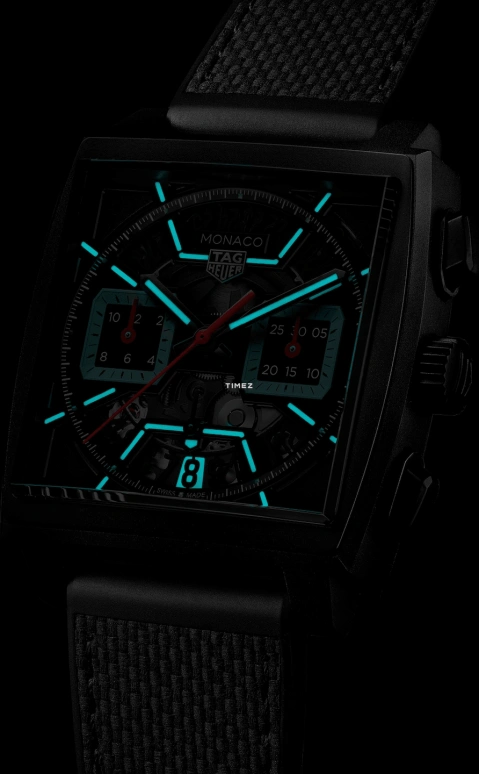 TAG Heuer,Monaco 39mm,39mm,Titanium,Skeleton,Automatic,Chronograph,Day,CBL2184,CBL2184.FT6236