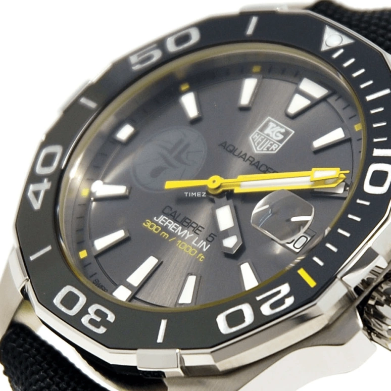 TAG Heuer,Aquaracer 41mm,41mm,Stainless Steel,Smoky Gray,Automatic,Day,42hours,WAY211F,WAY211F.FC6362