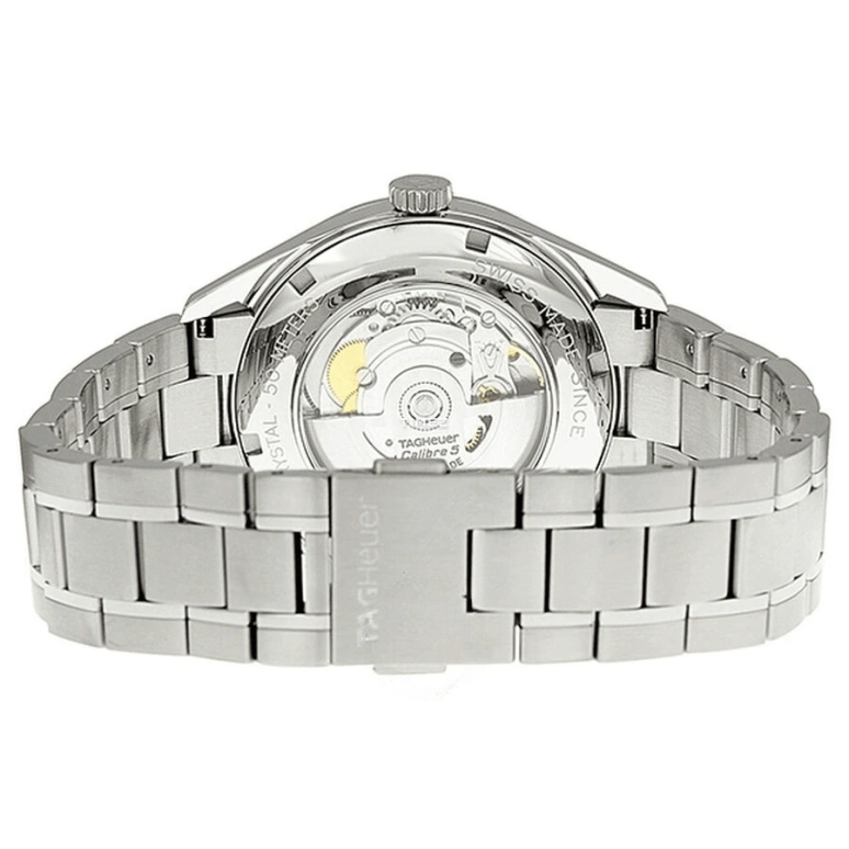 TAG Heuer,Carrera 39mm,39mm,Stainless Steel,Silver,Automatic,Day,42hours,WV211W,WV211W.BA0787