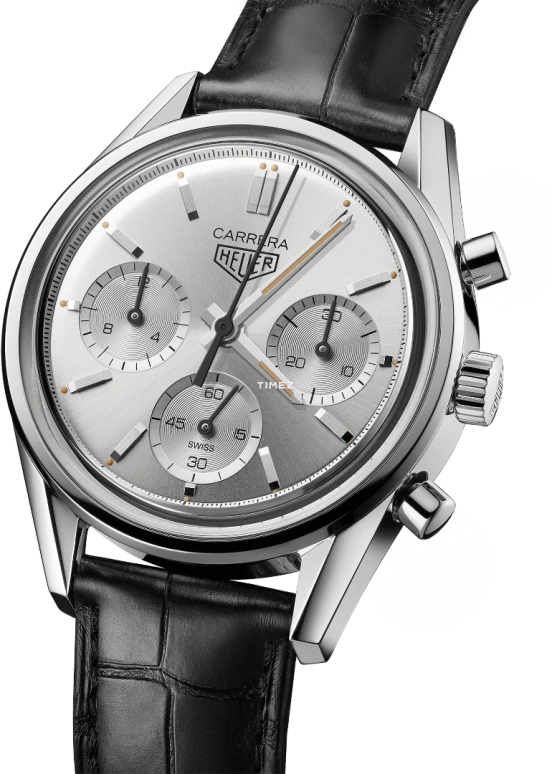 TAG Heuer,Carrera 39mm,39mm,Stainless Steel,Grey,Automatic,Chronograph,80hours,CBK221B,CBK221B.FC6479