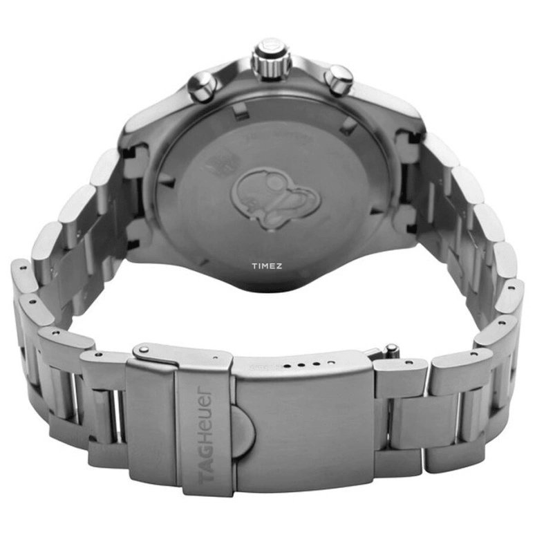 TAG Heuer,Aquaracer 41mm,41mm,Stainless Steel,Black,Quartz,Chronograph,Day,CAF1110,CAF1110.BA0804