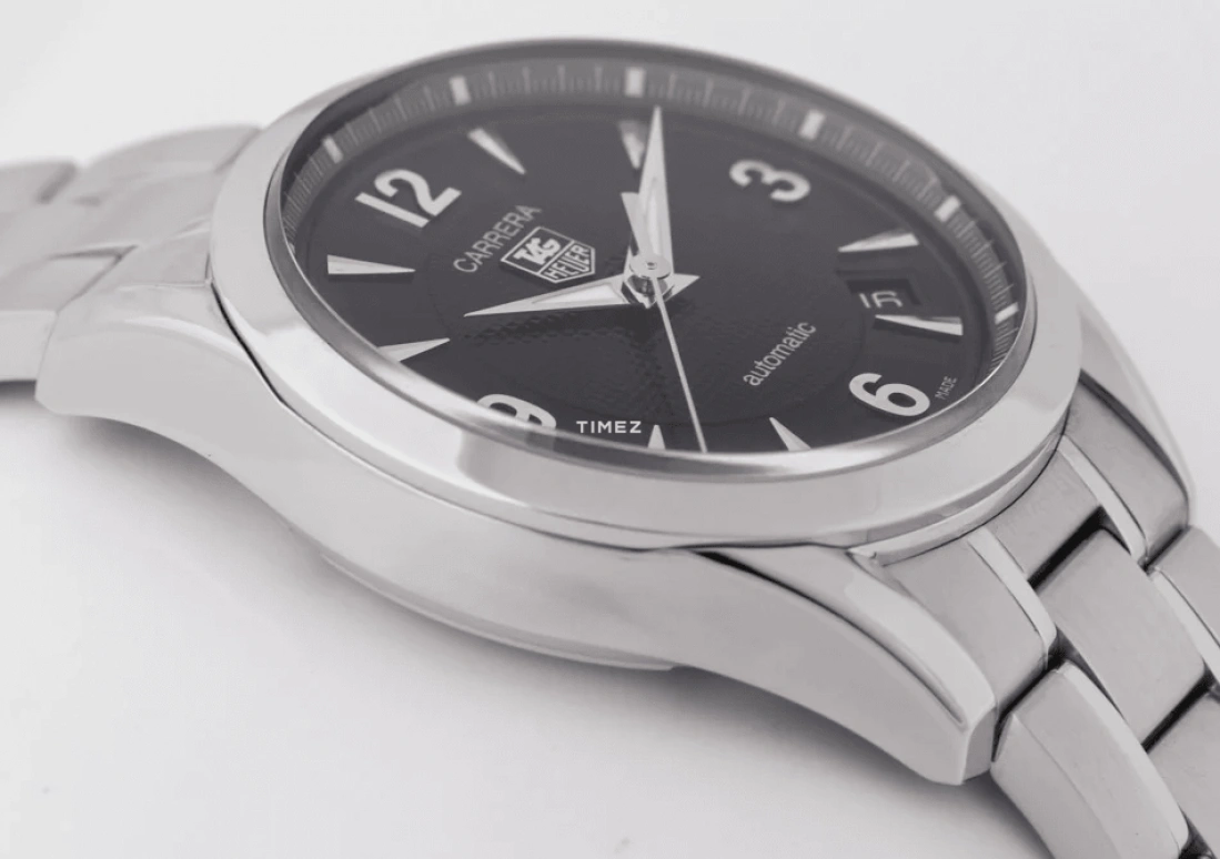 TAG Heuer,Carrera 36mm,36mm,Stainless Steel,Black,Automatic,Day,42hours,WV2211,WV2211.BA0790