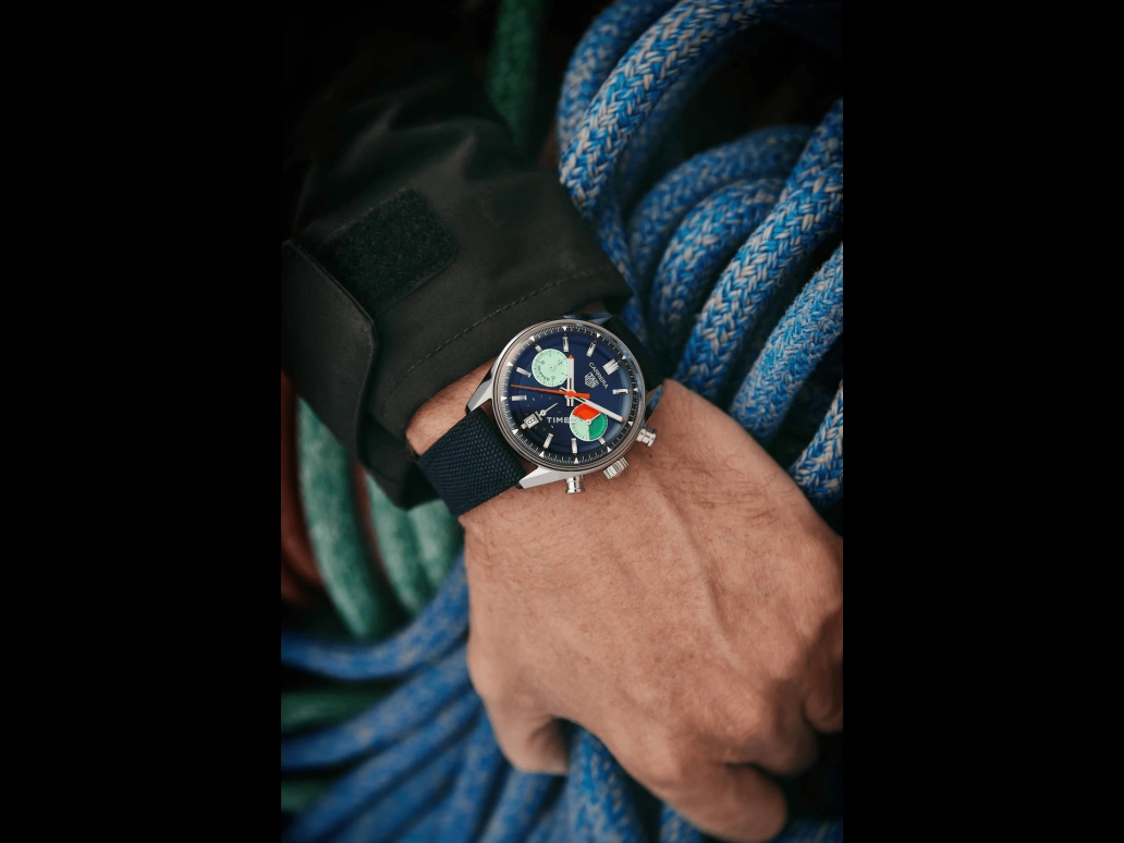 TAG Heuer,Carrera 39mm,39mm,Stainless Steel,Blue,Automatic,Regatta Timer,Day,CBS2213,CBS2213.FN6002